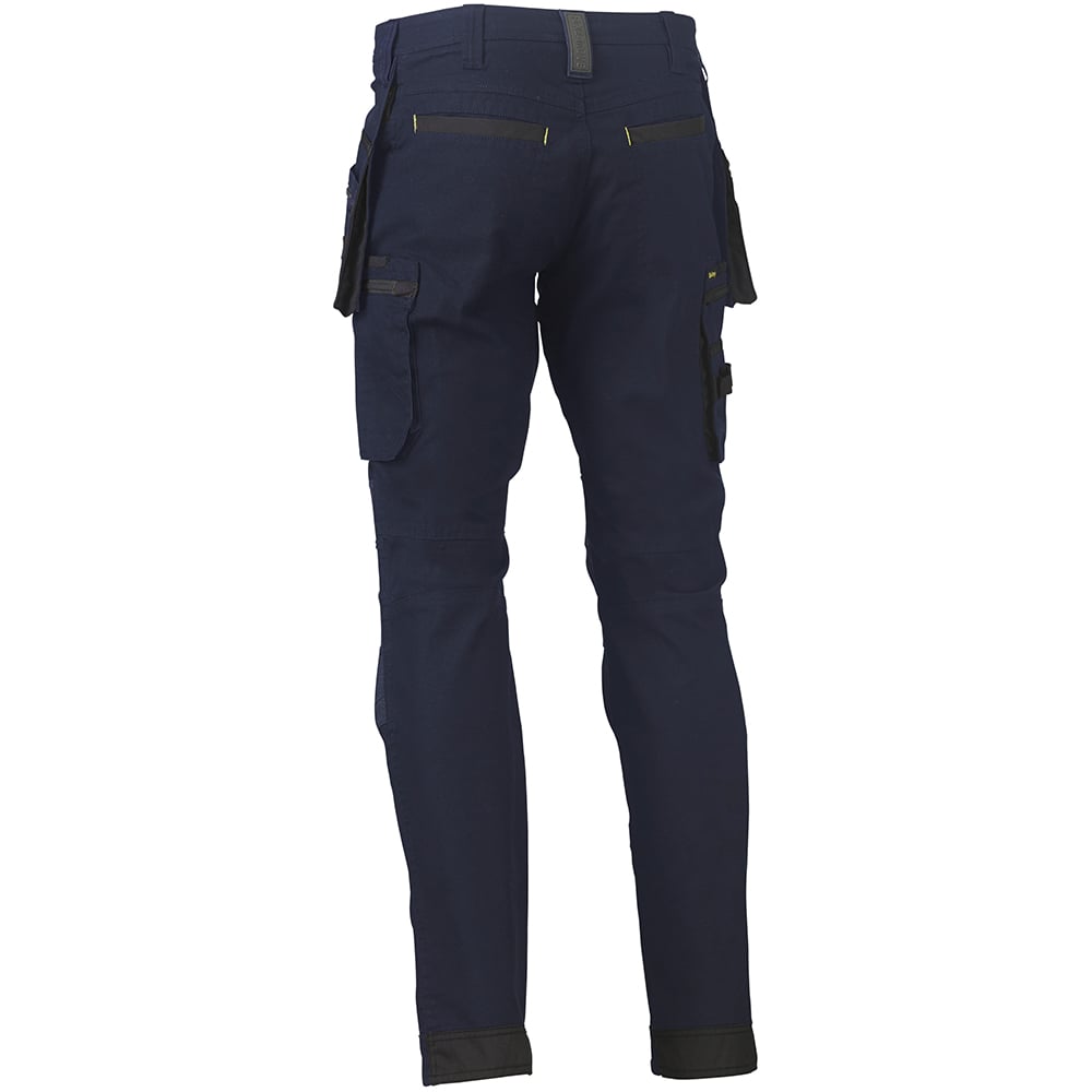 Bisley Workwear Flex & Move Stretch Utility Cargo Trousers with Tools Holster Pockets - Navy - UKPC6336_BPCTS34 - Bisley Workwear UK - Trade Counter Direct