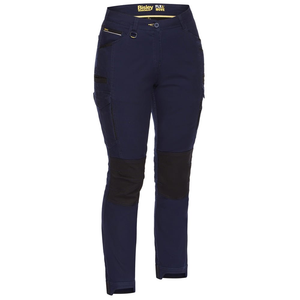 Bisley Workwear Women's Flex and Move Cargo Trousers - Various Colours/Sizes - BPL6044_BBLK6 - Bisley Workwear UK - Trade Counter Direct