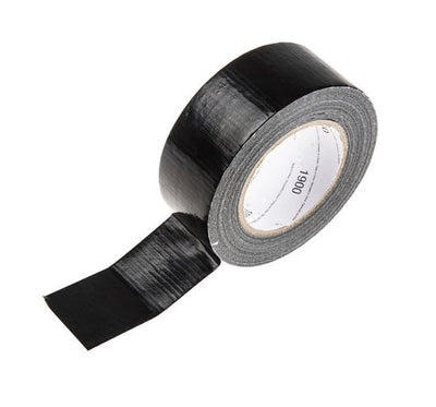 Black Duct Tape - 50mm x 50m - Black - SEL9551 - Select Products - SPI - Trade Counter Direct