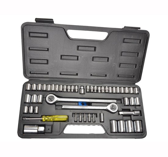 BlueSpot Tools Socket Set 52 Piece 1/4, 3/8 and 1/2 in - Socket S - B/S01746 - BlueSpot Tools - Trade Counter Direct