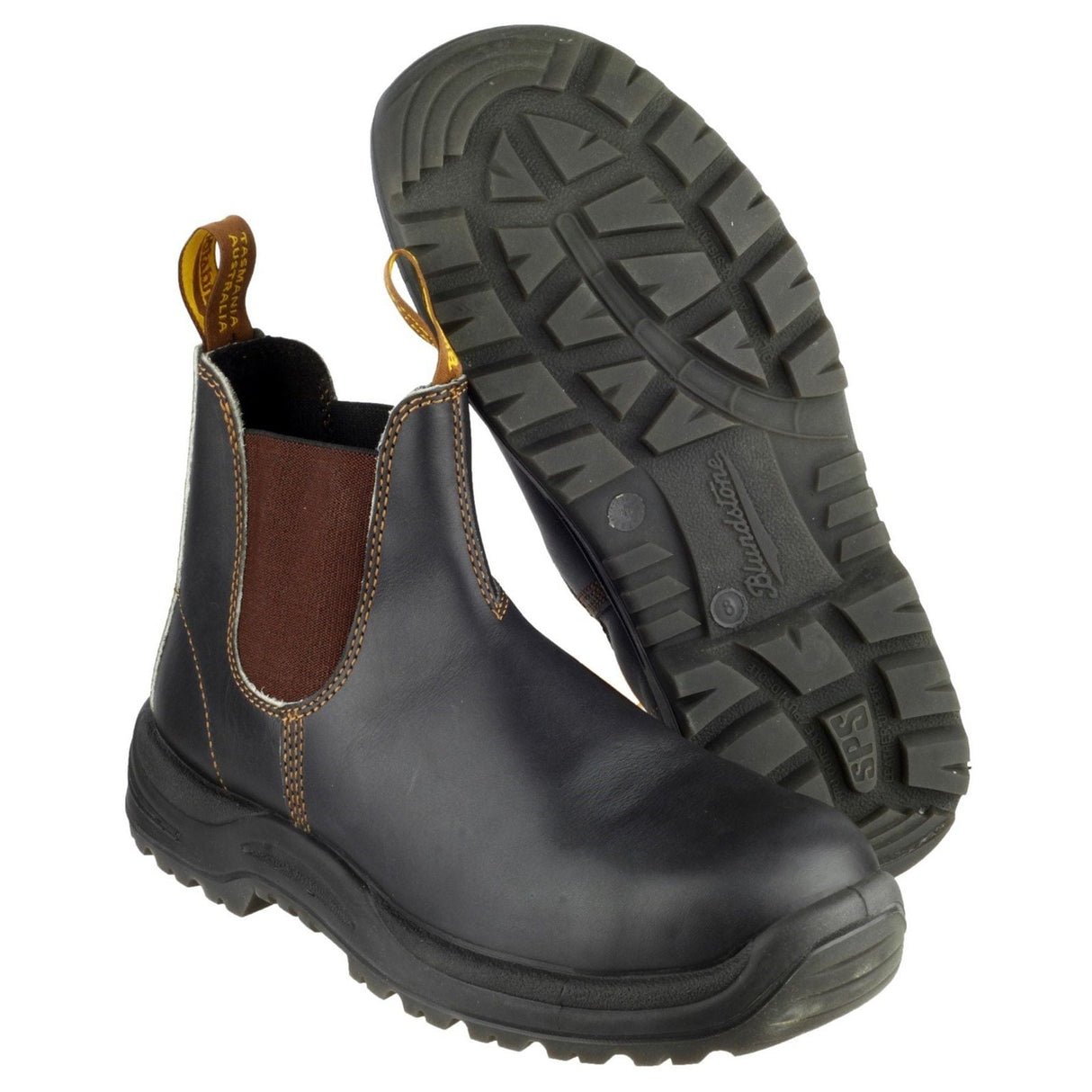 Blundstone 192 Industrial Safety Boot - Stout Brown (21016 - 33421) - 21016-33421-04 - Blundstone - Trade Counter Direct