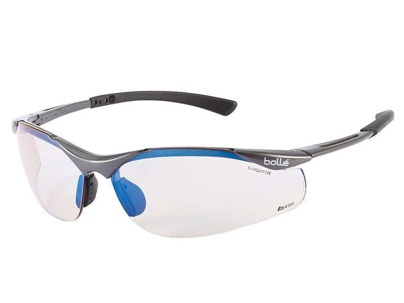 Bolle Contour Safety Glasses - ESP - Safety Glasses - BOLCONTESP - Bolle - Trade Counter Direct