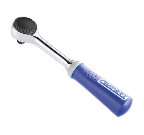 Britool Round Head Ratchet 1/4 in Drive - 1/4in Drive - BRIE030601B - Britool - Trade Counter Direct