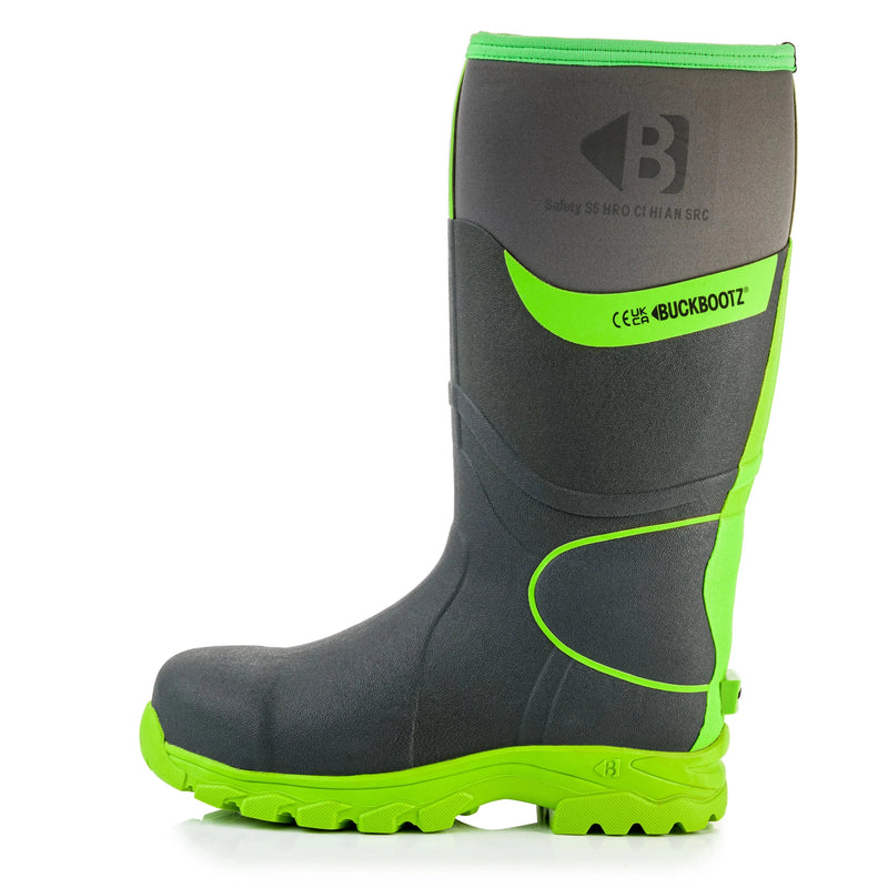 Buckbootz BBZ8000 S5S Ankle-Protection Safety Wellington Boots – product image 18