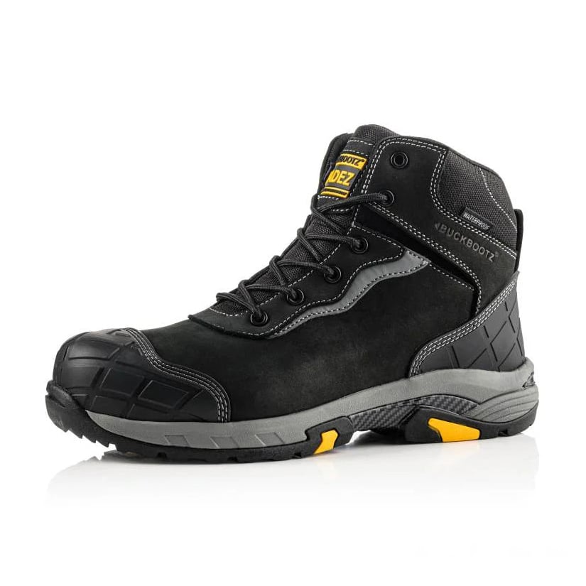 Buckbootz TRADEZ BLITZ S3 SRC Lightweight Waterproof Safety Lace Boot - BLITZHY-06 - Buckbootz - Trade Counter Direct