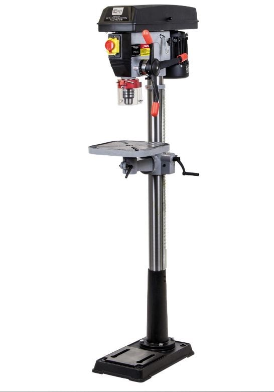 SIP Pro F20 16-Speed 750w Floor Pillar Drill - 01715