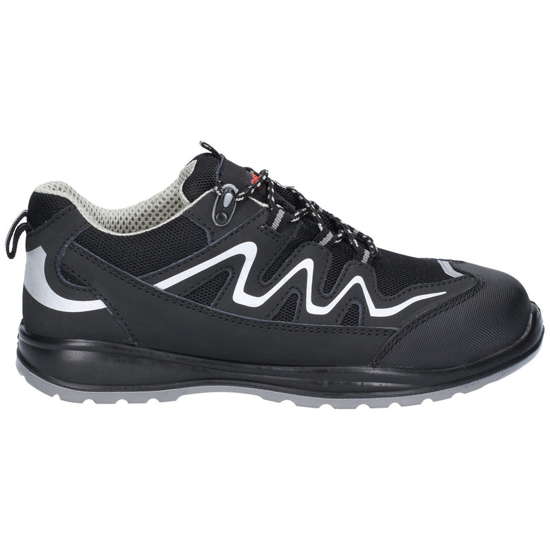Centek FS313 Extra Light Water Resistant Safety Trainer - Black (28955 - 48957) - 28955-48957-02 - Centek - Trade Counter Direct