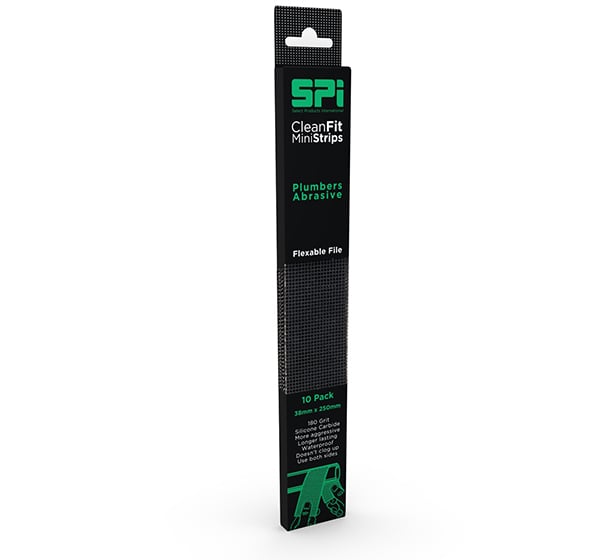 CleanFit Mini Strips Waterproof Abrasives - Medium - Qty 10 Pck - SEL0004 - Select Products - SPI - Trade Counter Direct
