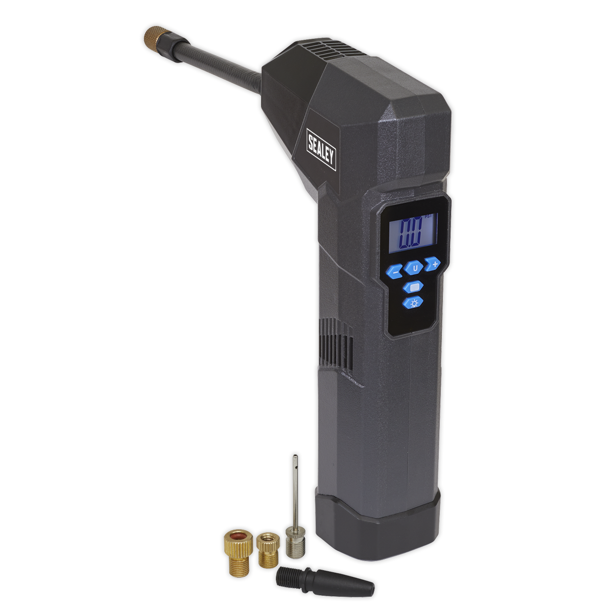 Sealey CTI120 Compact Rechargeable Tyre Inflator & Power Bank with Work Light