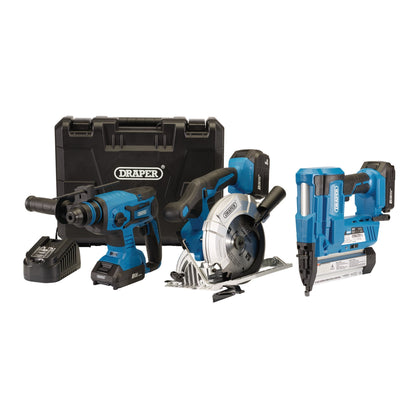 D20 20V Cordless Kit - DR-24589 - Draper - Trade Counter Direct