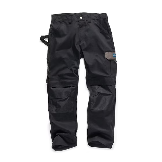 Tough Grit Work Trousers Black - 40L - 347479