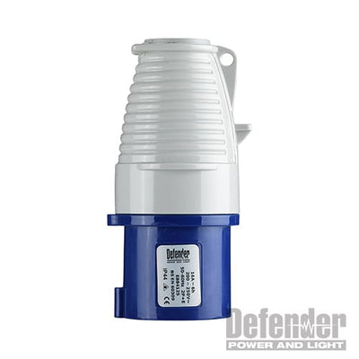 Defender 230V Plug 16A - E884125 - E884125 - Defender - Trade Counter Direct