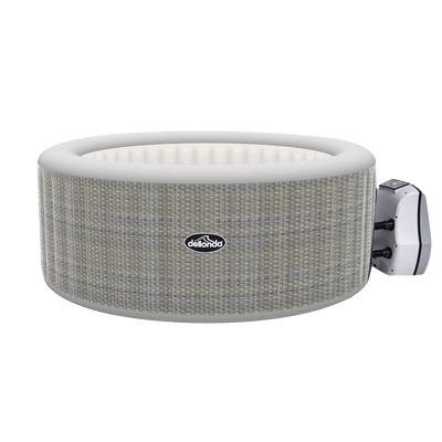 Dellonda 4 - 6 Person Inflatable Hot Tub Spa with Smart Pump - Rattan Effect - DL91 - DL91 - Sealey Tools UK - Trade Counter Direct