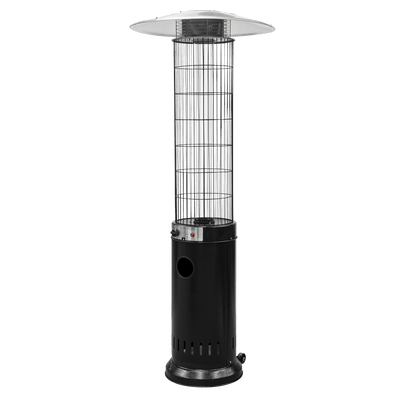Dellonda Gas Patio Heater 13kW for Commercial & Domestic Use, Black - DG124 - DG124 - Sealey Tools UK - Trade Counter Direct