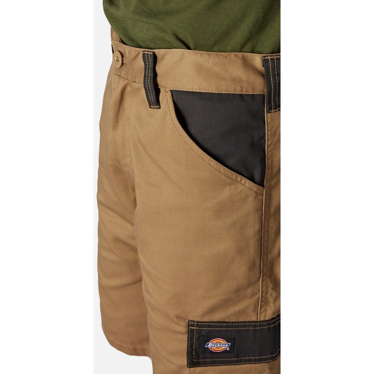Dickies Everyday Short - Khaki/Black (DK0A4XSGC671005) - 36187-67485-02 - Dickies - Trade Counter Direct