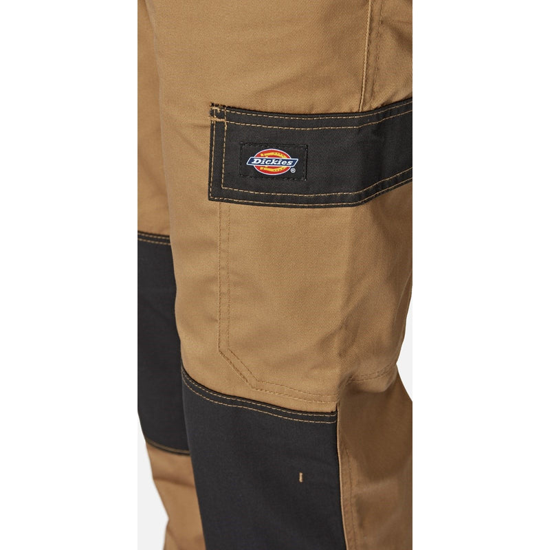 Dickies Everyday Trousers - Khaki/Black - 30S Leg - 36212-67530-03 - Dickies - Trade Counter Direct