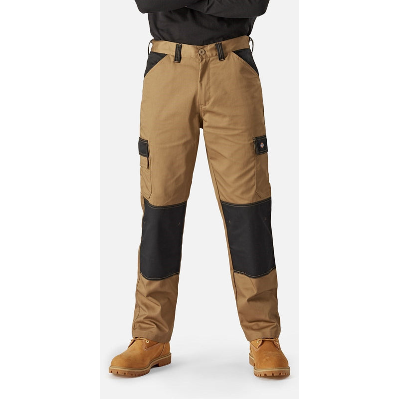 Dickies Everyday Trousers - Khaki/Black - 30S Leg - 36212-67530-03 - Dickies - Trade Counter Direct