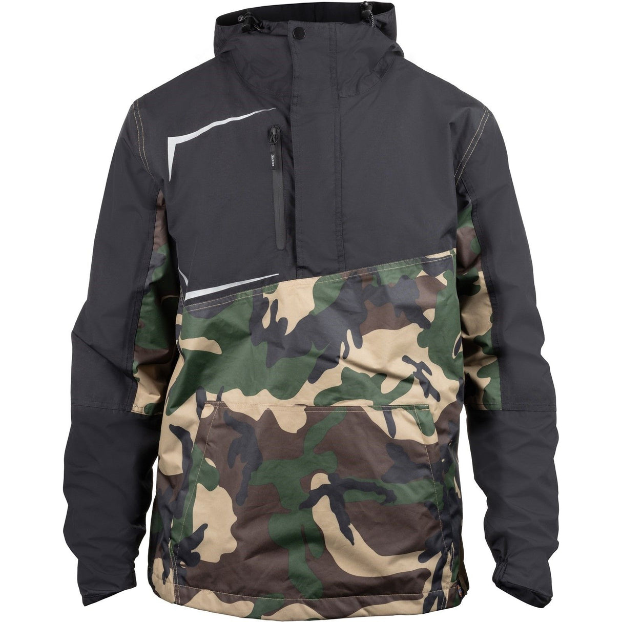 Dickies Generation Overhead Waterproof Jacket - Camouflage (DK0A4XTFCF01002) - 36229-67583-03 - Dickies - Trade Counter Direct