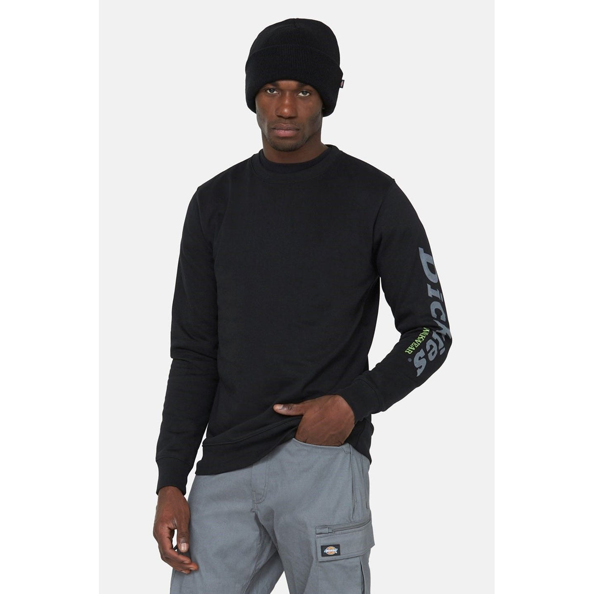 Dickies Okemo Graphic Sweatshirt - Black (DK0A4XTUBLK1002) - 36235-67594-03 - Dickies - Trade Counter Direct