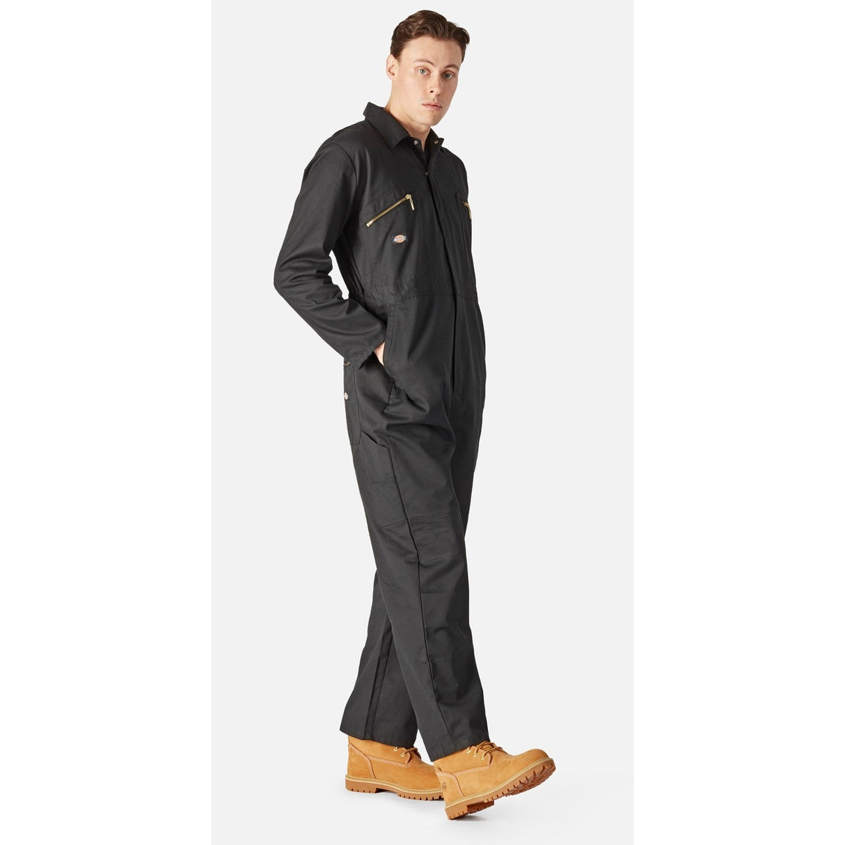 Dickies Redhawk Coverall - Black (DK0A4XT4BLK1001) - 36225-67570-03 - Dickies - Trade Counter Direct
