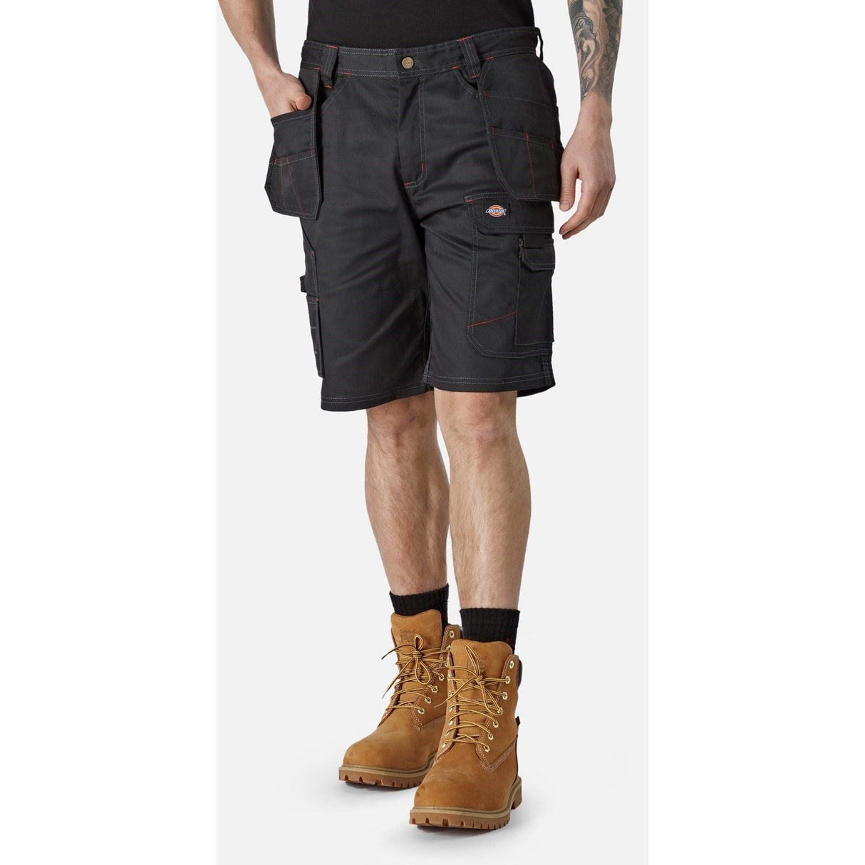 Dickies Redhawk Pro Work Shorts - Black (DK0A4XSIBLK1005) - 36190-67490-02 - Dickies - Trade Counter Direct