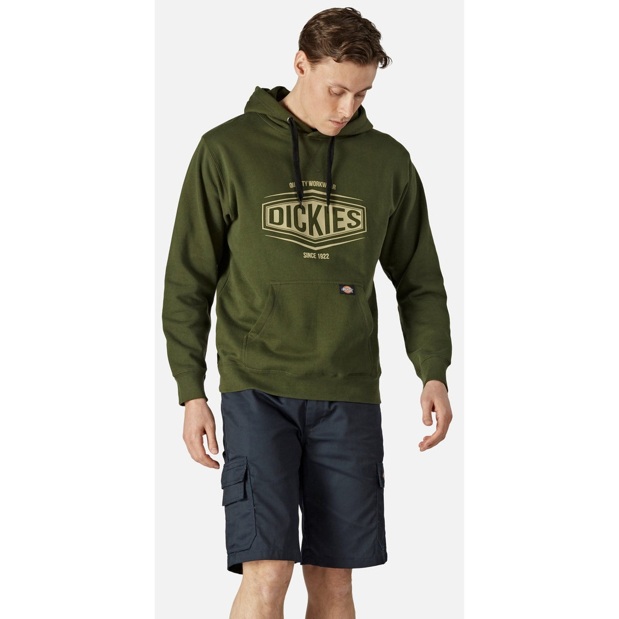 Dickies Rockfield Hoodie - Olive Green (DK0A4XTWOGX1006) - 36236-67598-03 - Dickies - Trade Counter Direct