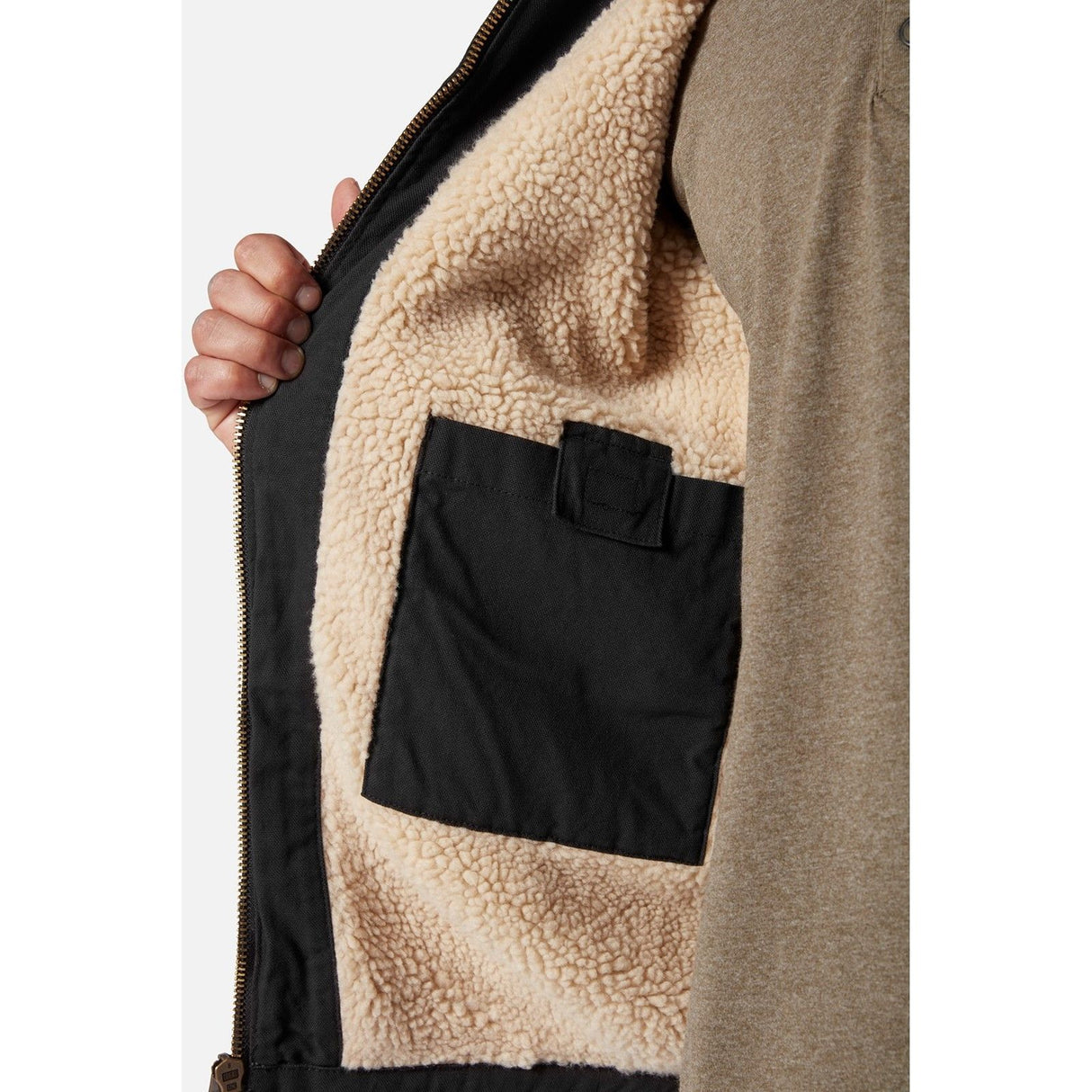 Dickies Sherpa Lined Duck Jacket - Rinsed Black (DK0A4XUXRBK1001) - 36232-67589-03 - Dickies - Trade Counter Direct