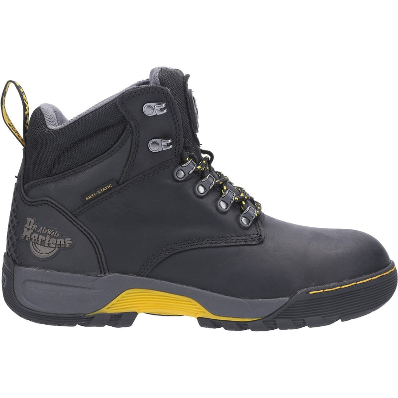 Dr Martens Ridge ST Lace Up Hiker Safety Boot - Black (21733001 - 3) - 28324-47635-01 - Dr Martens - Trade Counter Direct