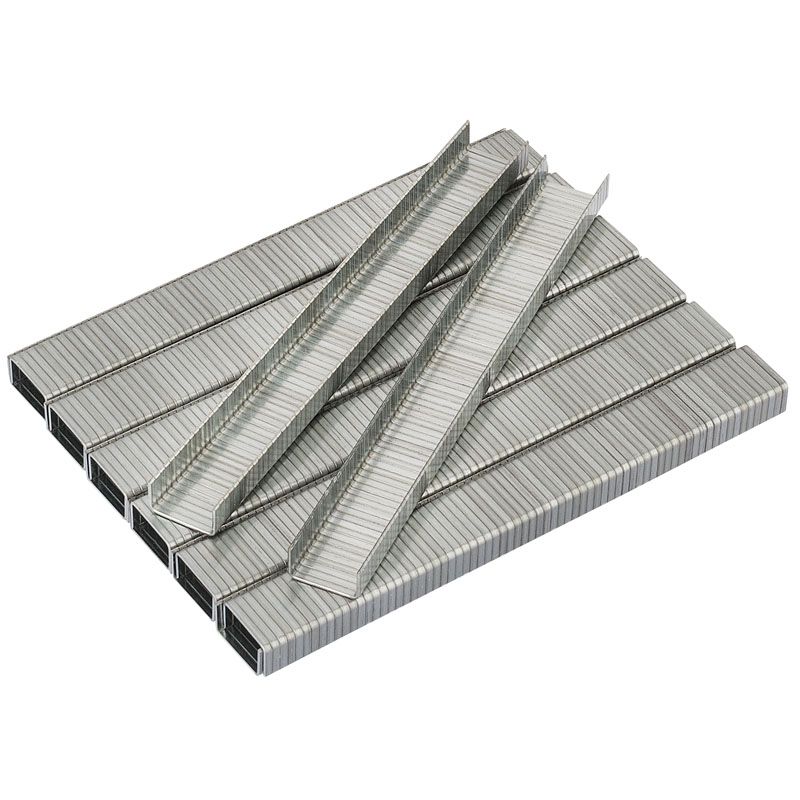 Draper 1006HD Heavy Duty Steel Staples, 6mm (Pack of 1000) - (13954) - DR-13954 - Draper - Trade Counter Direct