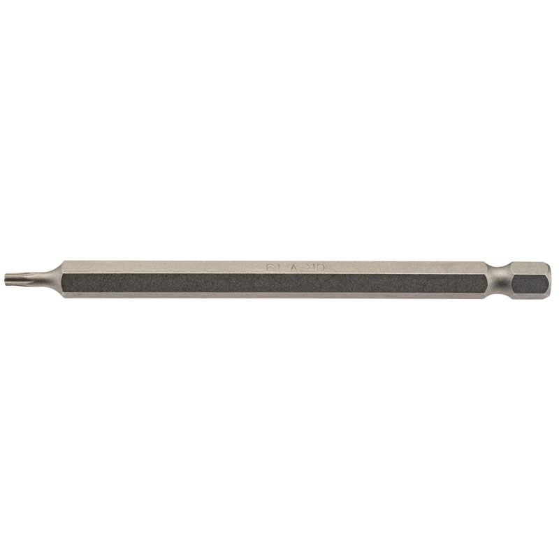 Draper 100TX/1/B Draper TX - STAR Insert Bit, 1/4" Hex, 100mm Long, T9 (Pack of 1) - (66908) - DR-66908 - Draper - Trade Counter Direct
