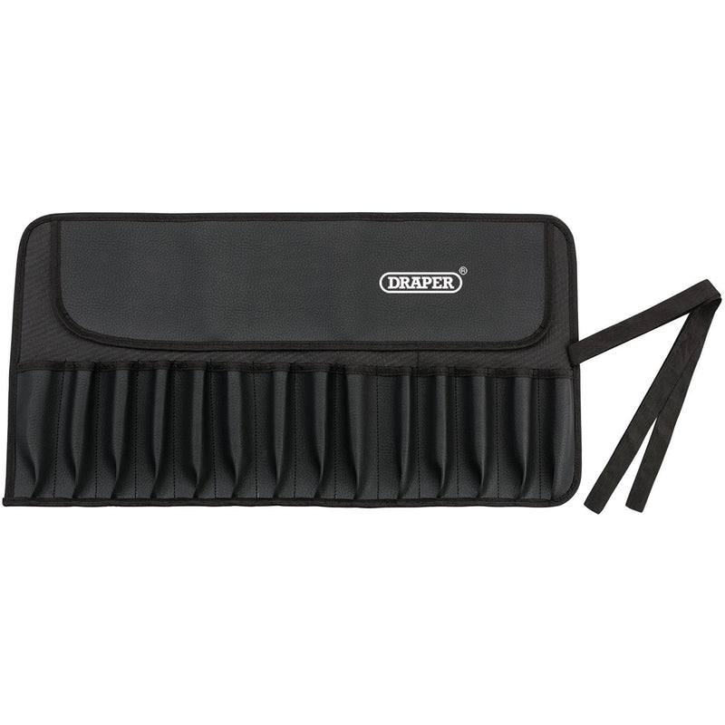 Draper 14 Division PVC Tool Roll - DR-72977 - Draper - Trade Counter Direct