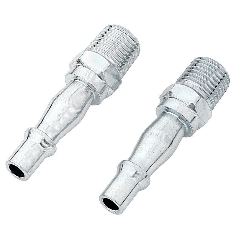 Draper 1/4" Male Screw Adaptor (Pack of 2) - DR-70860 - Draper - Trade Counter Direct