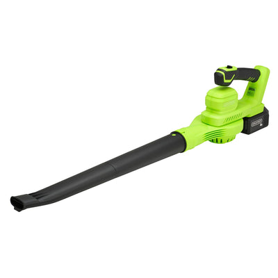 Draper 18V Leaf Blower, 1 x 4.0Ah Battery, 1 x Charger - DR-31863 - Draper - Trade Counter Direct