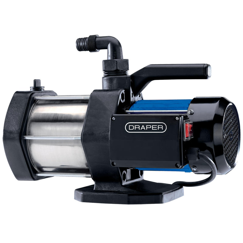 Draper 230V Multi Stage Surface Mounted Water Pump, 90L/min, 1100W - DR-98922 - Draper - Trade Counter Direct