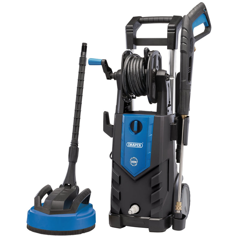 Draper 230V Pressure Washer, 2100W, 165bar - DR-98678 - Draper - Trade Counter Direct