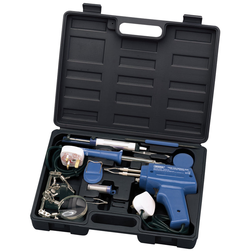 Draper 230V Soldering Kit - DR-71421 - Draper - Trade Counter Direct