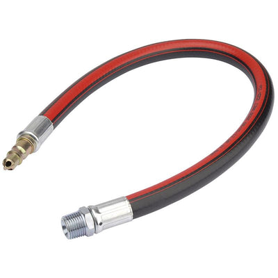 Draper 4313 Air Line Whip Hose, 600mm, 1/2" BSP - (54440) - DR-54440 - Draper - Trade Counter Direct