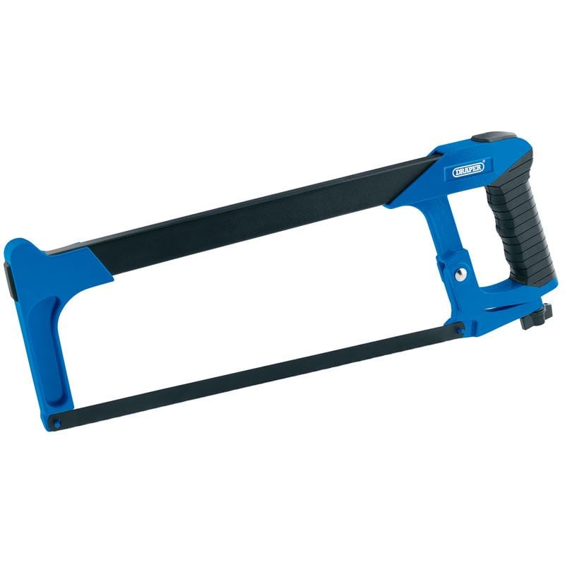 Draper 4924 Soft Grip Hacksaw with 45deg & 90deg Blade Positions, 300mm, 24tpi - (39253) - DR-39253 - Draper - Trade Counter Direct
