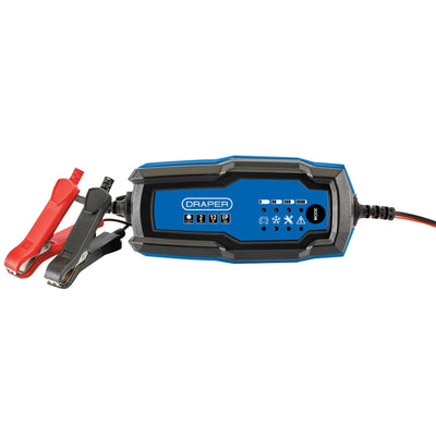 Draper 6/12V Smart Charger and Battery Maintainer, 2A - DR-53488 - Draper - Trade Counter Direct