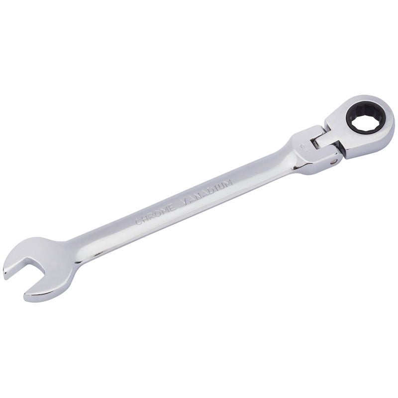 Draper 8230FMMB Draper HI - TORQ Metric Flexible Head Ratcheting Combination Spanner, 10mm - (52011) - DR-52011 - Draper - Trade Counter Direct