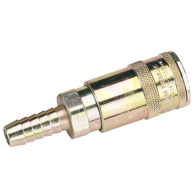 Draper A91T02 BULK 3/8" Bore Vertex Air Line Coupling with Tailpiece (Sold Loose) - (51417) - DR-51417 - Draper - Trade Counter Direct