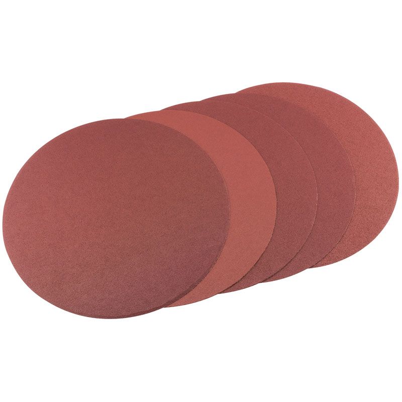 Draper ADS305C Assorted Grit Sanding Discs for DS300 (Pack of 5) - (46441) - DR-46441 - Draper - Trade Counter Direct