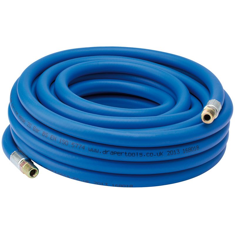 Draper AH10M6 Air Line Hose, 10m, 1/4"/6mm Bore, 1/4" BSP - DR-38282 - Draper - Trade Counter Direct