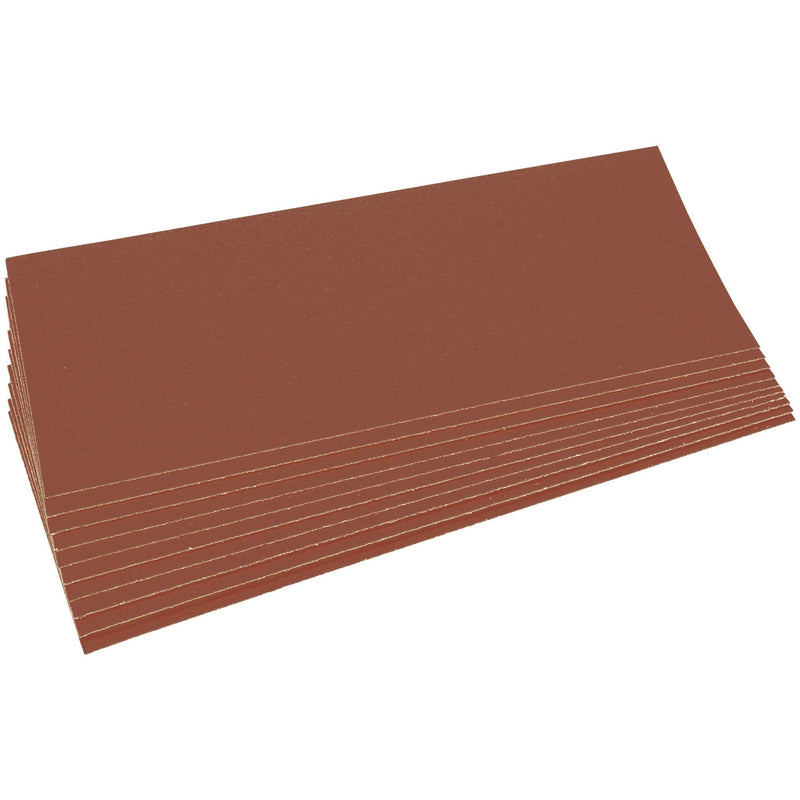 Draper Aluminium Oxide Sanding Sheets, 280 x 115mm, 80 Grit (Pack of 10) - DR-59106 - Draper - Trade Counter Direct