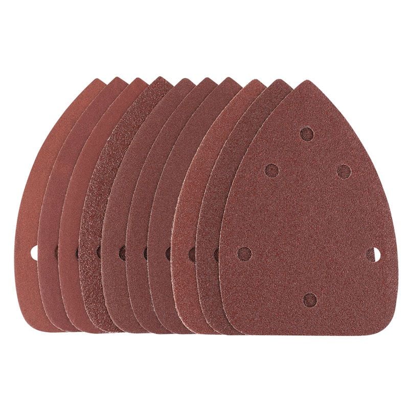 Draper APT140C Assorted Grit Hook and Loop Sander, 95 x 140 x 140mm (Pack of 10) - (31977) - DR-31977 - Draper - Trade Counter Direct