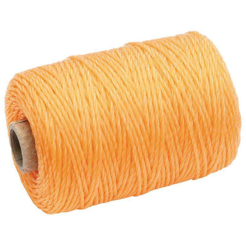 Draper BL100 Propylene Brick Line, 100m, Orange - (27425) - DR-27425 - Draper - Trade Counter Direct