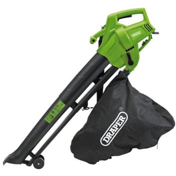 Draper BV3200 Garden Vacuum/Blower/Mulcher, 3200W - (93165) - DR-93165 - Draper - Trade Counter Direct