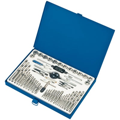 Draper Combination Tap and Die Set - Metric, UNF and BSP (52 Piece) - DR-79204 - Draper - Trade Counter Direct