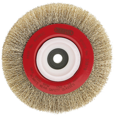 Draper Crimped Steel Wire Wheel, 150mm - DR-33879 - Draper - Trade Counter Direct