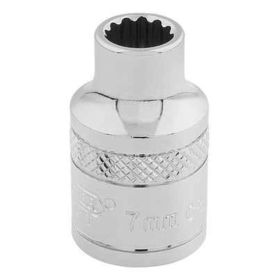 Draper D - MM/B HI - TORQ 12 Point Socket, 3/8" Sq. Dr., 7mm - (32767) - DR-32767 - Draper - Trade Counter Direct